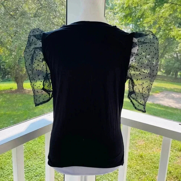 Jun & Ivy clip dot puff sleeve medium - Picture 5 of 10